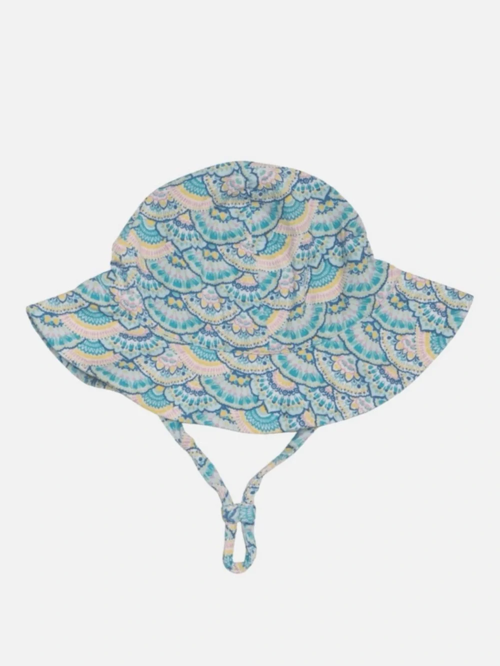 NWT‎ Angel Dear Baby Girl Bamboo Pastel Sun Hat Adjustable Beach Swim Vacation